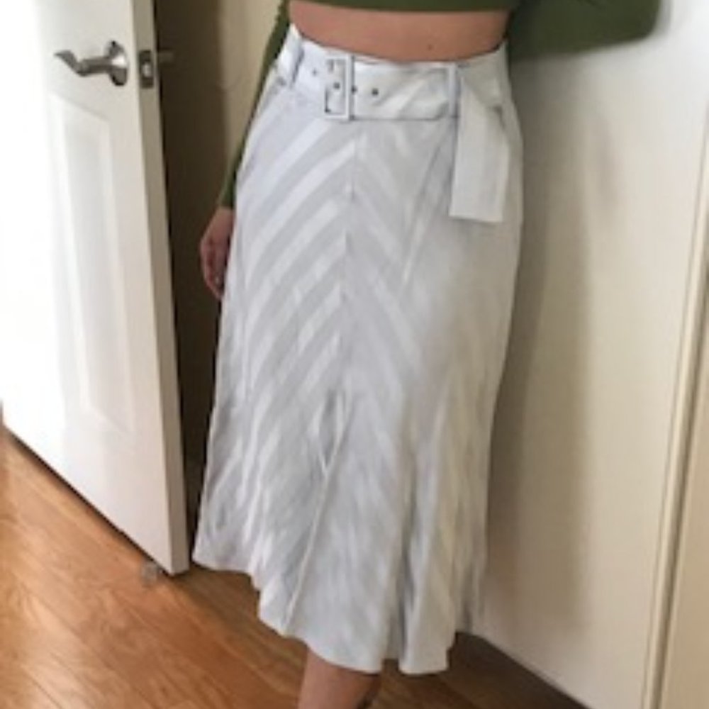NWT Intermix ISLA Belted Skirt